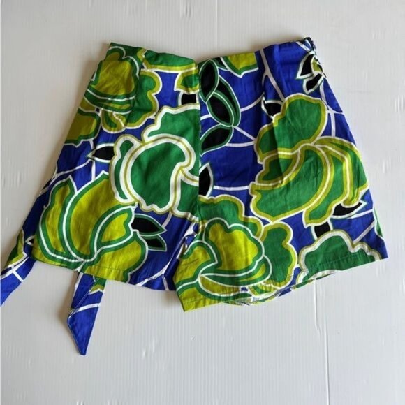 ZARA PRINTED PAREO SKORT MULTICOLOURED | 7484/030 SIZE S - Picture 6 of 10